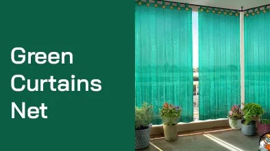 Green Curtain Net